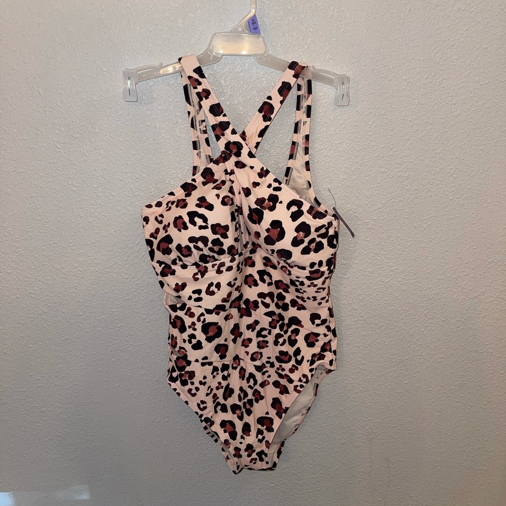 NWT Adore Me Ellena Contour Plus One Piece Swim